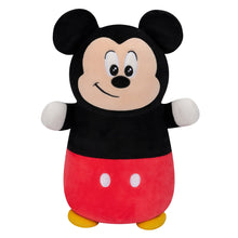 Mickey Mouse plush toy with black top, red shorts, and yellow shoes, 10-inch HugMees