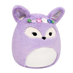 Squishmallows FuzzAMallow Official 16 inch Cadence the Lavender Fennec Fox - Child's Ultra Soft Plush Toy