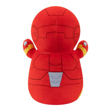 Iron Man HugMees plush back view, red suit with printed panel lines and gray waist plate