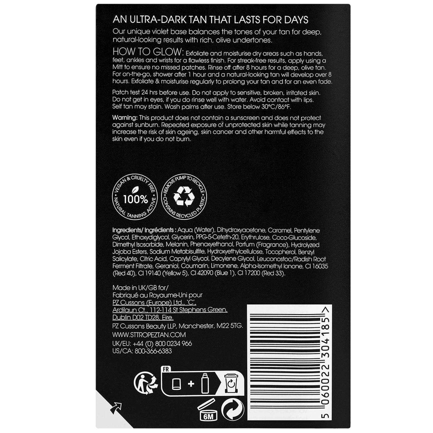 St.Tropez Self Tan Ultra Dark Violet Mousse, 6.7 fl. oz. - USA MEGA SHOP