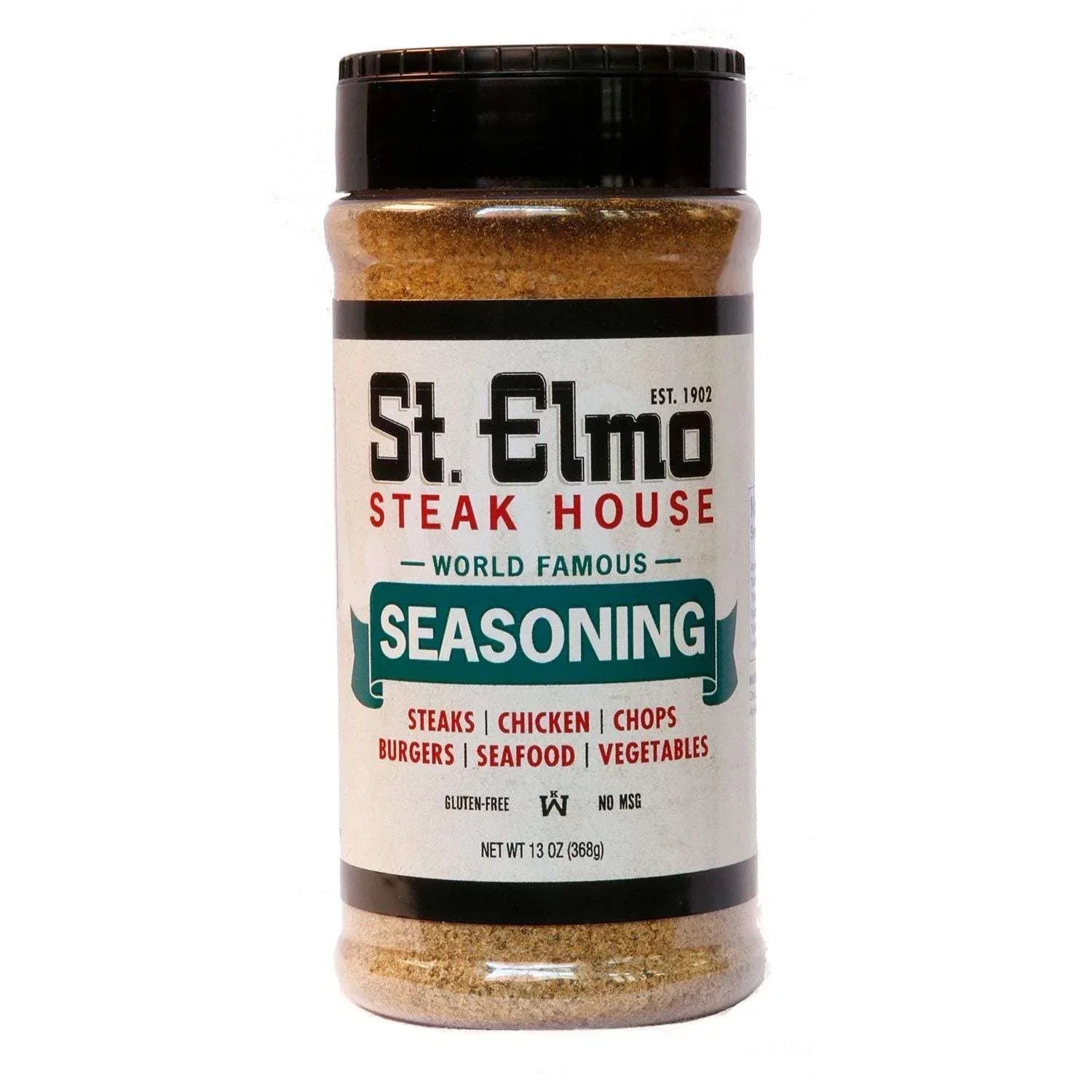 St. Elmo Steak House Seasoning, 13 oz.