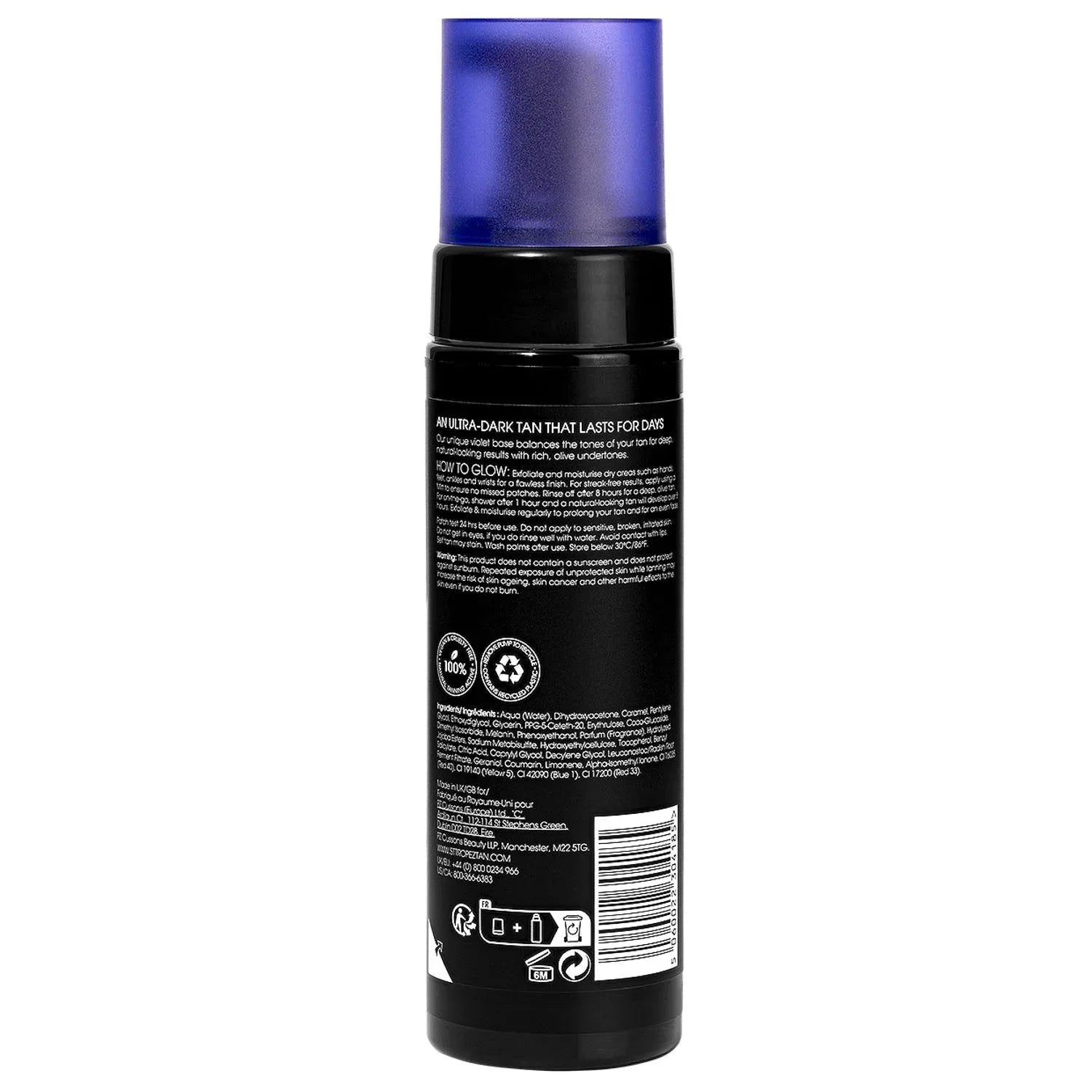 St.Tropez Self Tan Ultra Dark Violet Mousse, 6.7 fl. oz. - USA MEGA SHOP