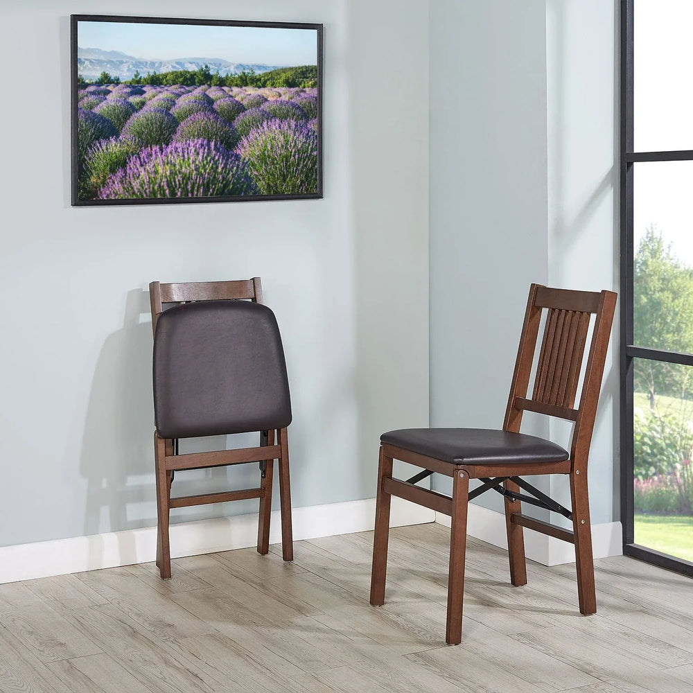 Stakmore Transitional Wood Folding Chair, 2 Pack - USA MEGA SHOP