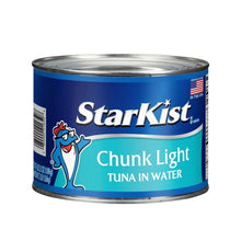 Chunk Light Tuna in Water canned tuna with StarKist label
