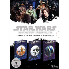Hardcover storybook collection cover art with three included book covers