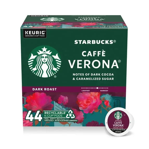 Starbucks Pike Place Roast, Hot or Iced Coffee, Medium Roast K-Cup Coffee Pods, 44 Count - USA MEGA SHOP