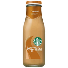 Starbucks Frappuccino Caramel chilled coffee drink bottle, 13.7 fl oz