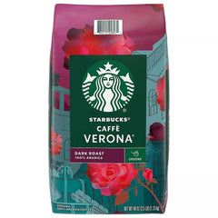 Starbucks Caffe Verona Dark Roast Ground Coffee, 40 oz.