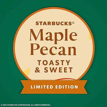 Starbucks Maple Pecan K-Cup pod lid, limited edition