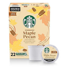 Maple Pecan K-Cup pods box with Keurig cup and 22 count pods