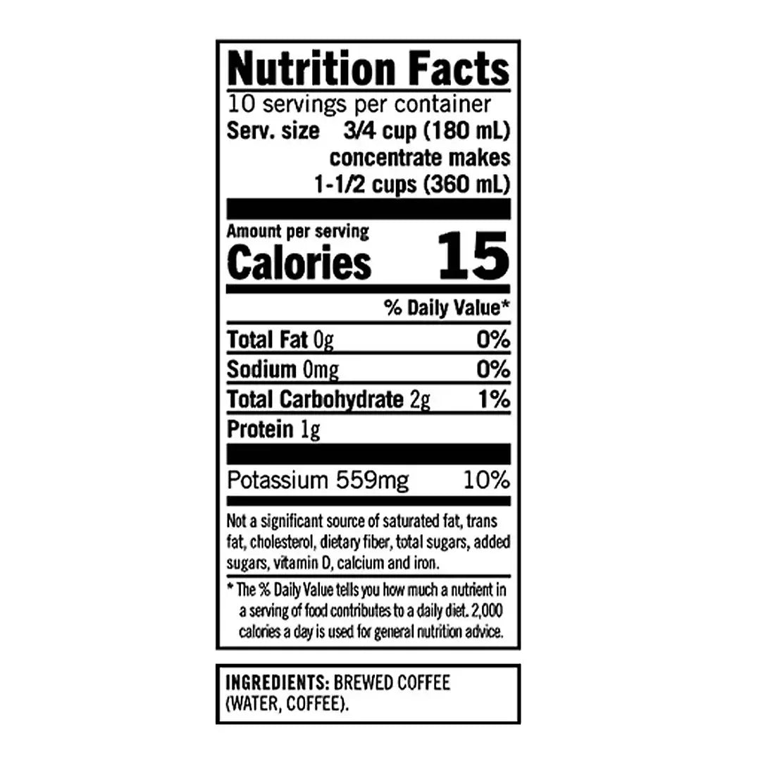 Starbucks Cold Brew Coffee Concentrate Bottles, 2 pk./32 fl. oz.