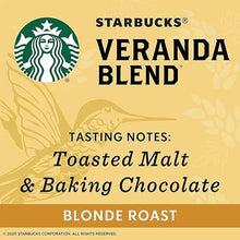 Veranda Blend blonde roast tasting notes: toasted malt & baking chocolate