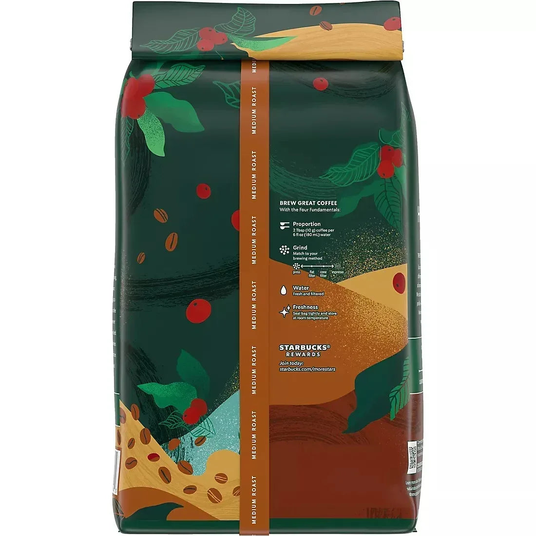 Starbucks House Blend Medium Roast Whole Bean Coffee, 40 oz.