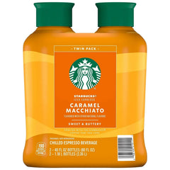 Starbucks Iced Espresso Beverage, Caramel Macchiato, 40 fl. oz., 2 pk.