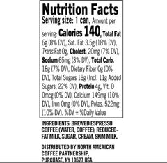 Starbucks Espresso and Cream 6.5 fl. oz., 12 pk.