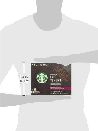 Starbucks Dark Roast K-Cup Coffee Pods — Caffè Verona for Keurig Brewers