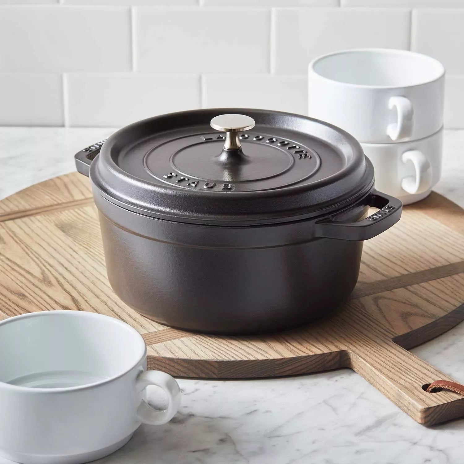 Staub Round Dutch Oven, 4 qt.