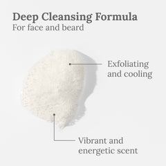 Stetson Spirit 2-in-1 Face & Beard Cooling Exfoliant Wash 5.0 fl. oz.