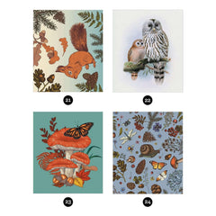 Sticker By Number: Vintage Forest, Paperback - USA MEGA SHOP