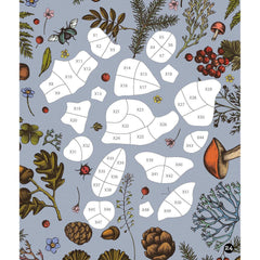 Sticker By Number: Vintage Forest, Paperback - USA MEGA SHOP