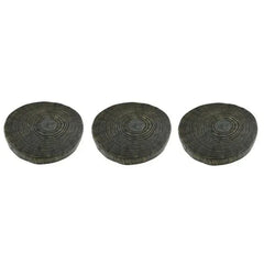 Stone Composite Stepping Stones, 3-pack