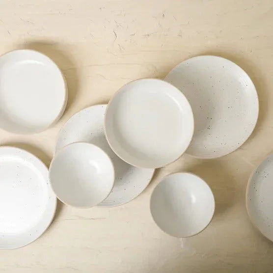 Stone + Lain Lauren 12-piece Stoneware Dinnerware Set - USA MEGA SHOP