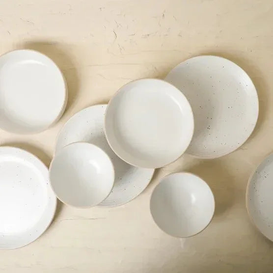 Stone + Lain Lauren 12-piece Stoneware Dinnerware Set