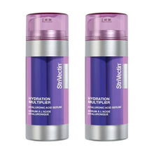 StriVectin serum bottles, purple and silver cylindrical canisters (2-pack)