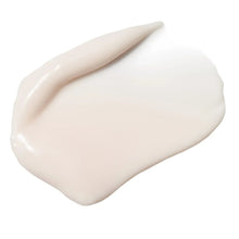 Peptide plump collagen cushion cream swatch, smooth pale cream dollop