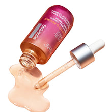 StriVectin Super C retinol serum with dispensed beige serum on dropper