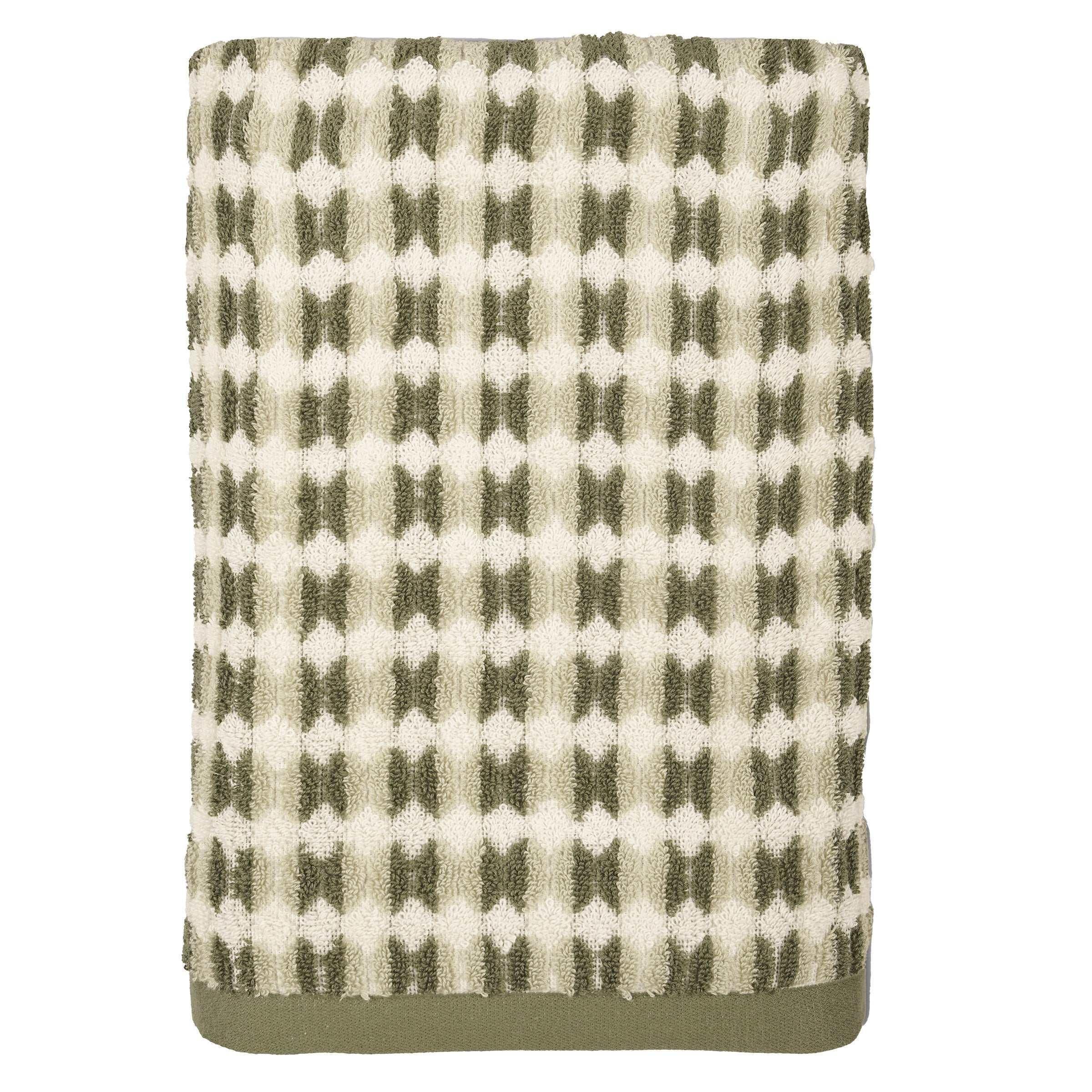 Striped Bath Towel, 2-pack - USA MEGA SHOP