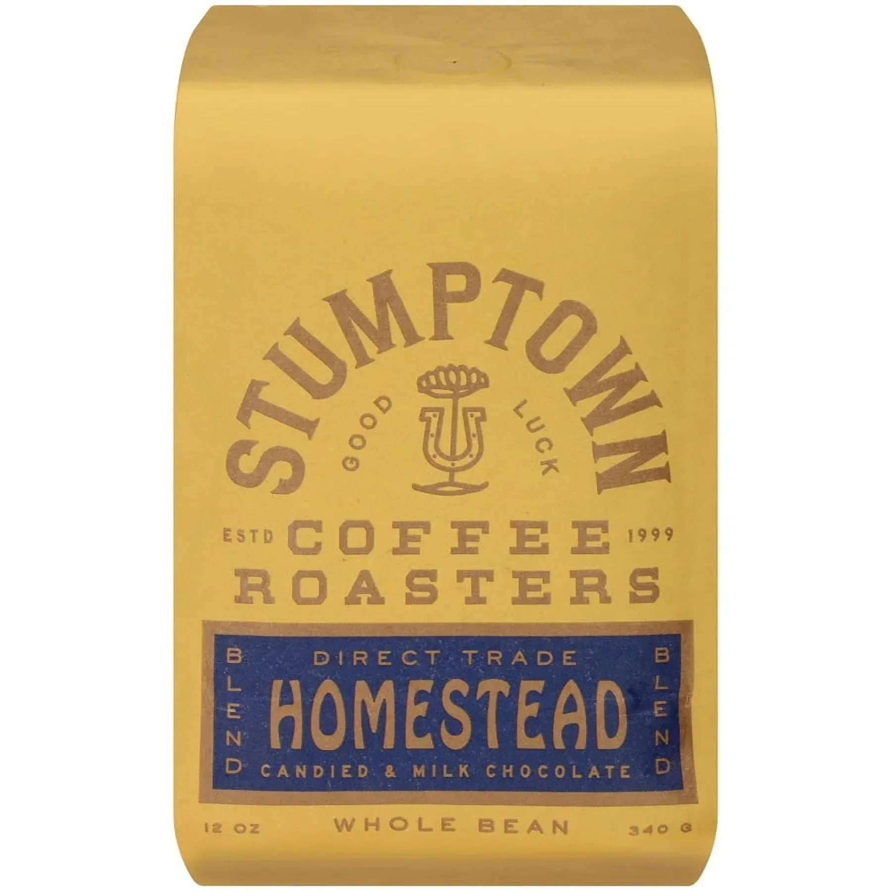 Stumptown Coffee Organic Holler Mountain Premium Medium Roast Whole Bean Coffee, Arabica, 12 oz