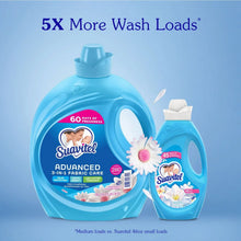 Fabric softener bottles set, blue Suavitel Advanced 280 loads with 5x more wash loads