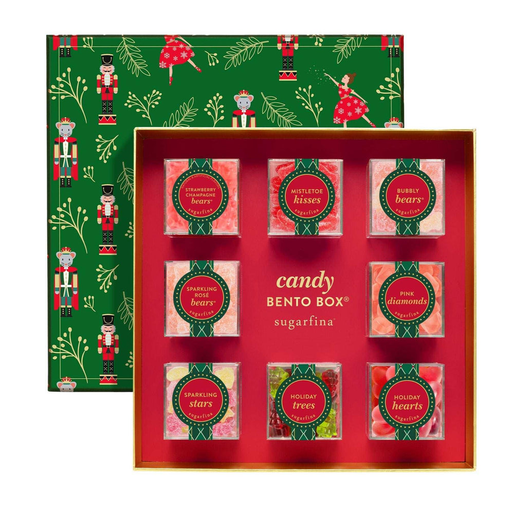 Sugarfina Winter Village and Nutcracker, 8 Piece Candy Bento Box 2-pack - USA MEGA SHOP