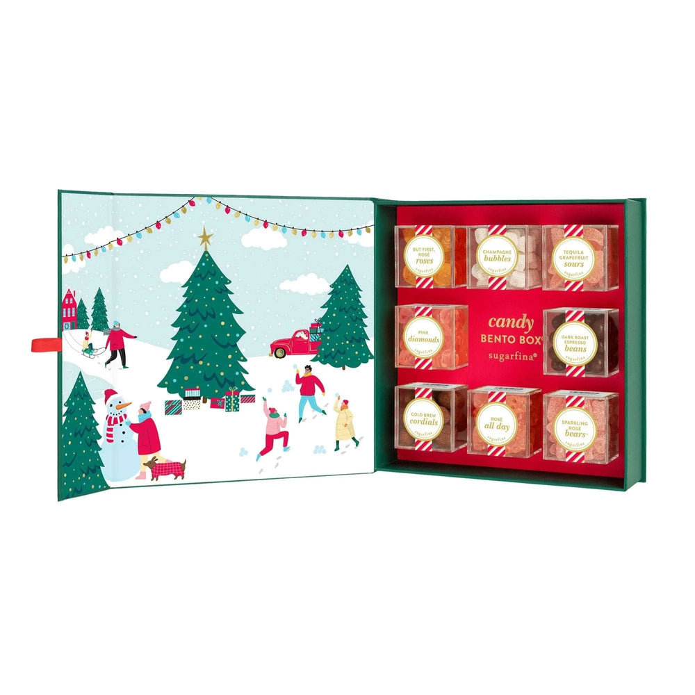 Sugarfina Winter Village and Nutcracker, 8 Piece Candy Bento Box 2-pack - USA MEGA SHOP