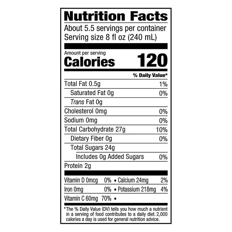 Sumo Citrus 100% Mandarin Juice, 44 oz.
