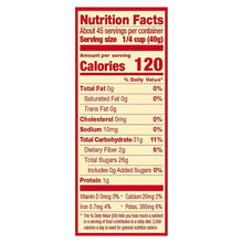 Sun-Maid raisins nutrition facts panel with calories and nutrients