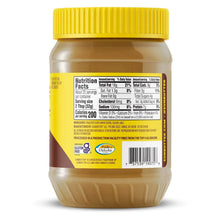 Sunflower seed butter jar back label with Nutrition Facts panel and details