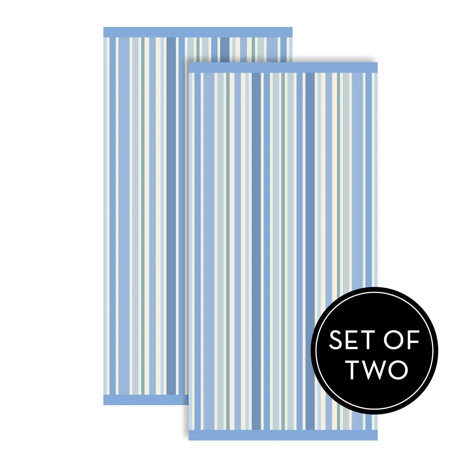 Member's Mark 2-Pack Adult Sand-Friendly Beach Towels, 40" x 72"