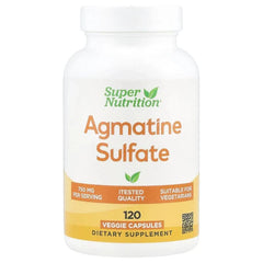 Super Nutrition, Agmatine Sulfate, 750 mg, 120 Veggie Capsules