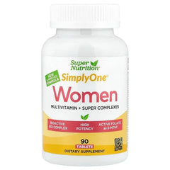 Super Nutrition, Simply One®, Women Multivitamin + Super Complexes, 90 Tablets