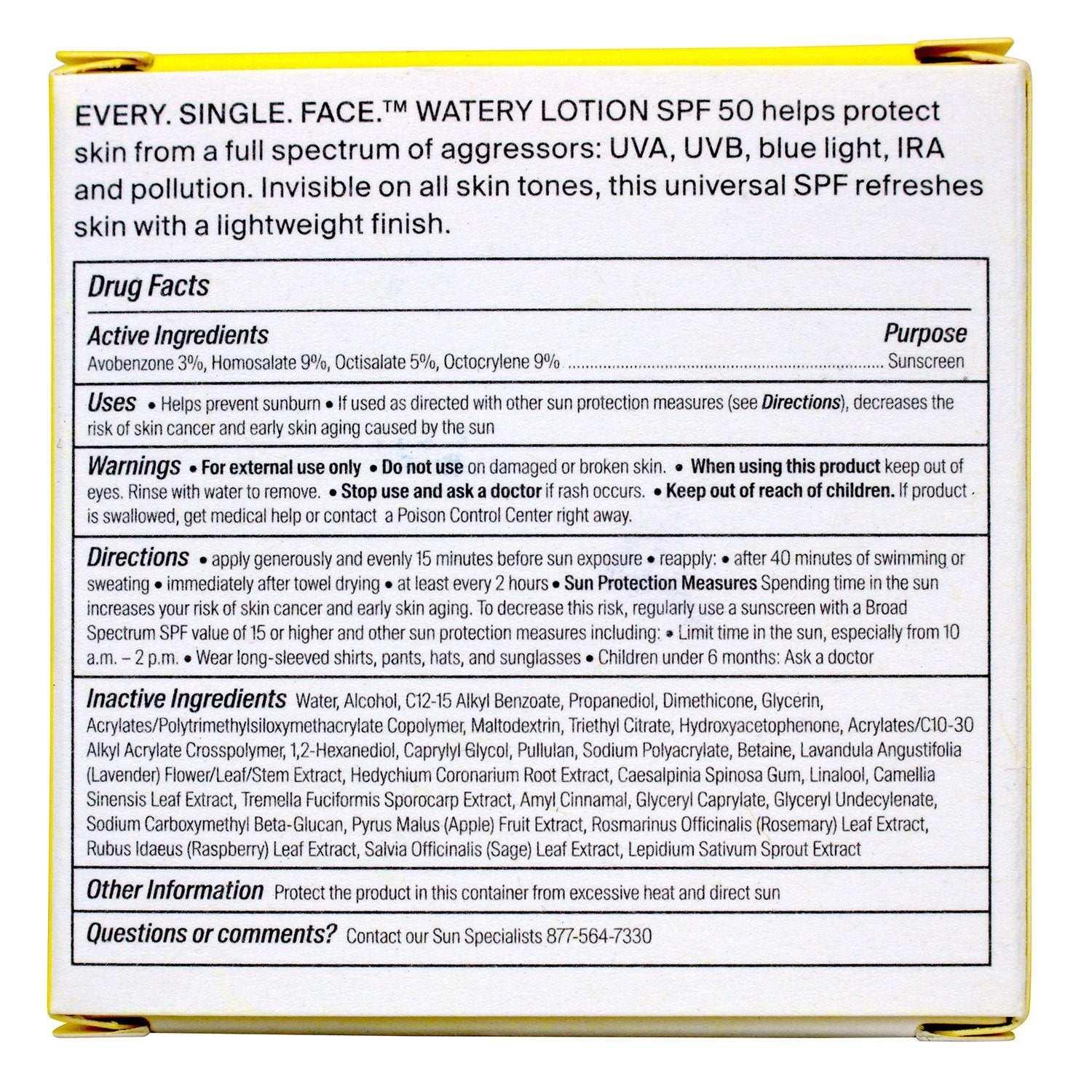 Supergoop Every Single Face Watery Lotion, SPF 50, 1.7 oz. - USA MEGA SHOP
