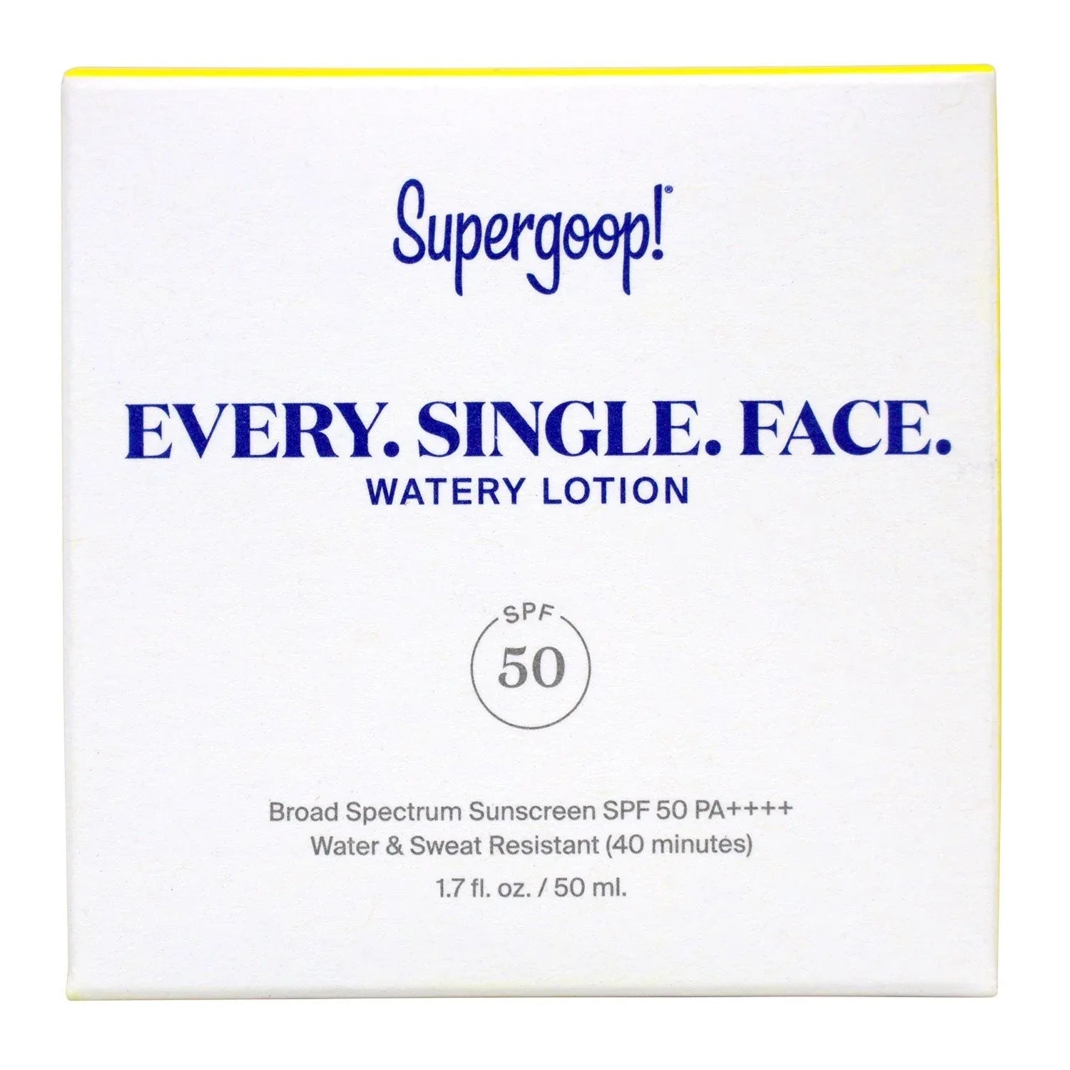 Supergoop Every Single Face Watery Lotion, SPF 50, 1.7 oz. - USA MEGA SHOP