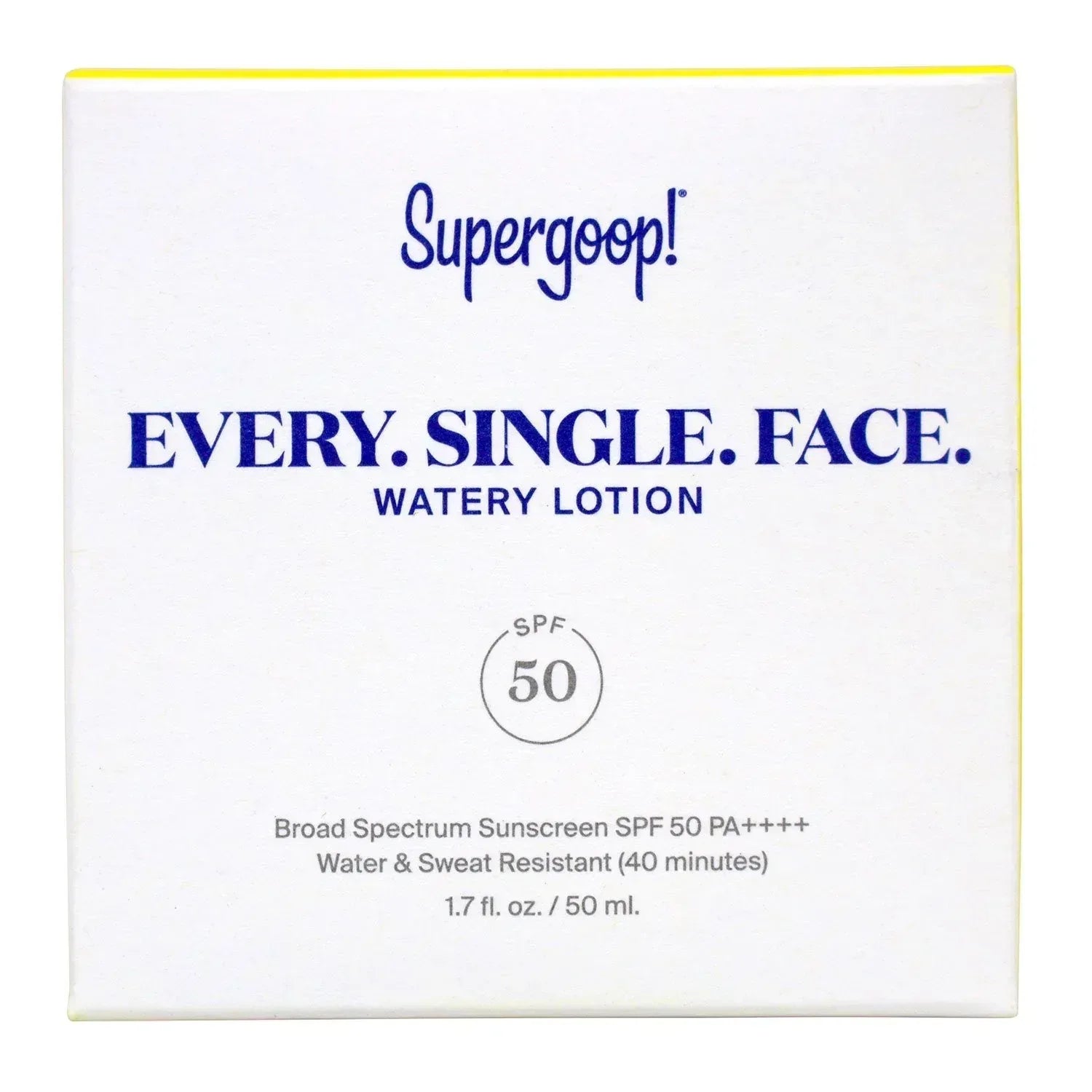 Supergoop Every Single Face Watery Lotion, SPF 50, 1.7 oz.