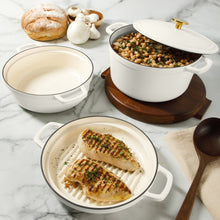 Sur La Table Enameled Cast Iron Stackable Cookware Set