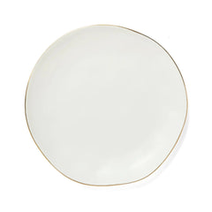 Sur La Table Gold Rimmed Dinner Plate