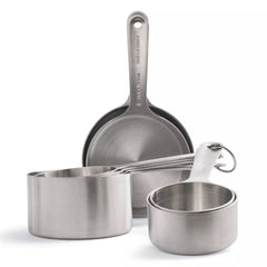 Sur La Table Stainless Steel Measuring Cups, Set of 8