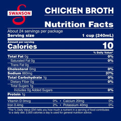 Swanson Chicken Broth 32 oz., 6 pk. - USA MEGA SHOP