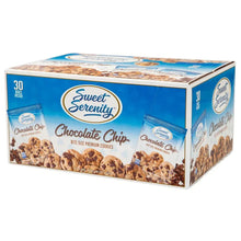Sweet Serenity chocolate chip cookies box, bite size premium, 30 count