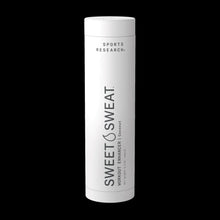 Deodorant stick, white cylindrical tube with screw cap